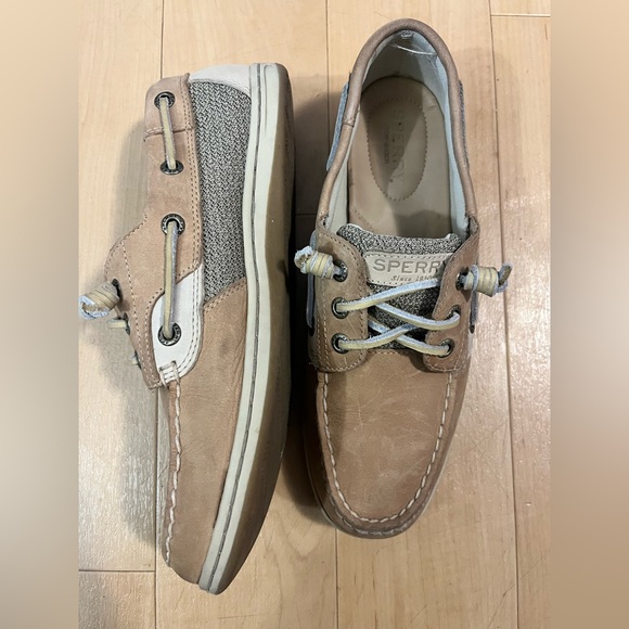 Sperry Top- Slider size 7.5 Women's Rosefish 3-Eye Boat Shoe - Picture 8 of 10